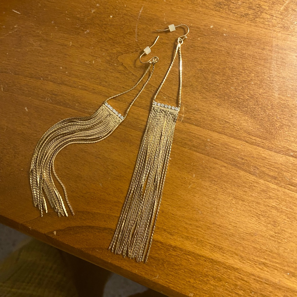 Gold Dangle Earrings